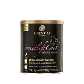 Kit 3X: SweetLift Cook Adoçante Natural Essential Nutrition 300g