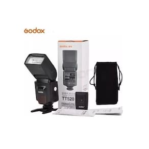 Flash Speedlite Tt520Ii Godox Com Radio Flash Embutido