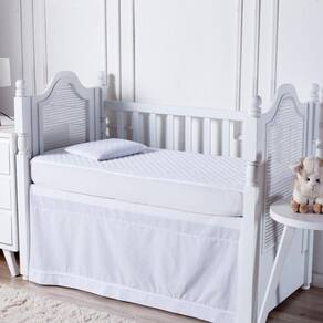 Protetor Colchão Berço Impermeável Matelado 01 Peça - Branco