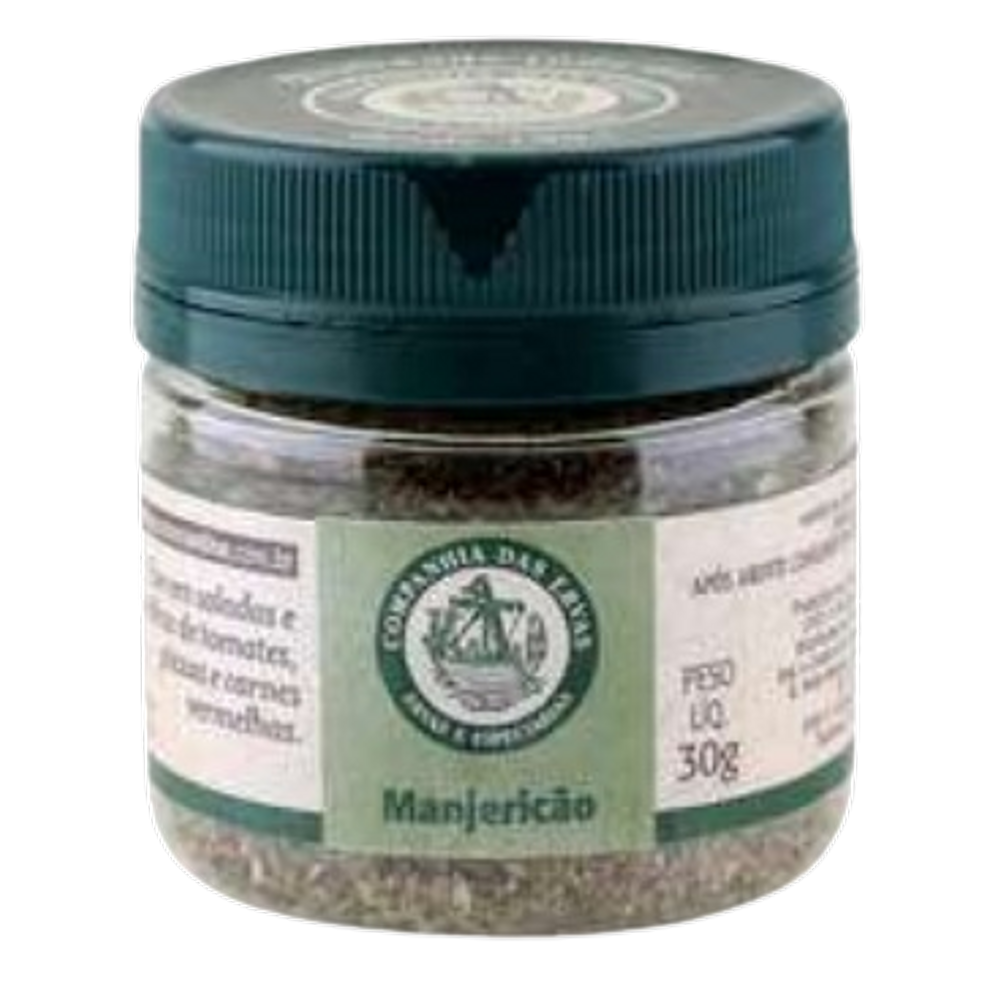 Kit 2X: Manjericão Companhia das Ervas 30g