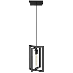 Pendente Luminária Moderna Industrial Preto