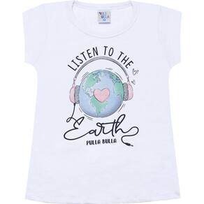 Blusa Manga Curta Infantil Pulla Bulla Ref. 44301