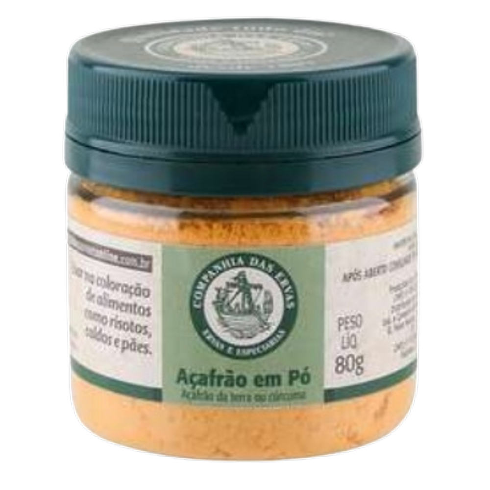 Açafrão em Pó Companhia das Ervas 80g