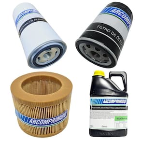 Kit De Filtros E 5l de Óleo para Compressor Atlas Copco Gx11