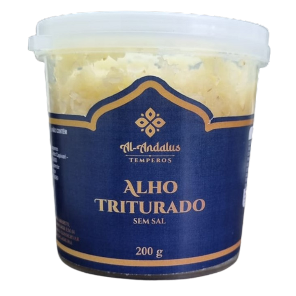 Alho Triturado Orgânico Al Andalus 200g