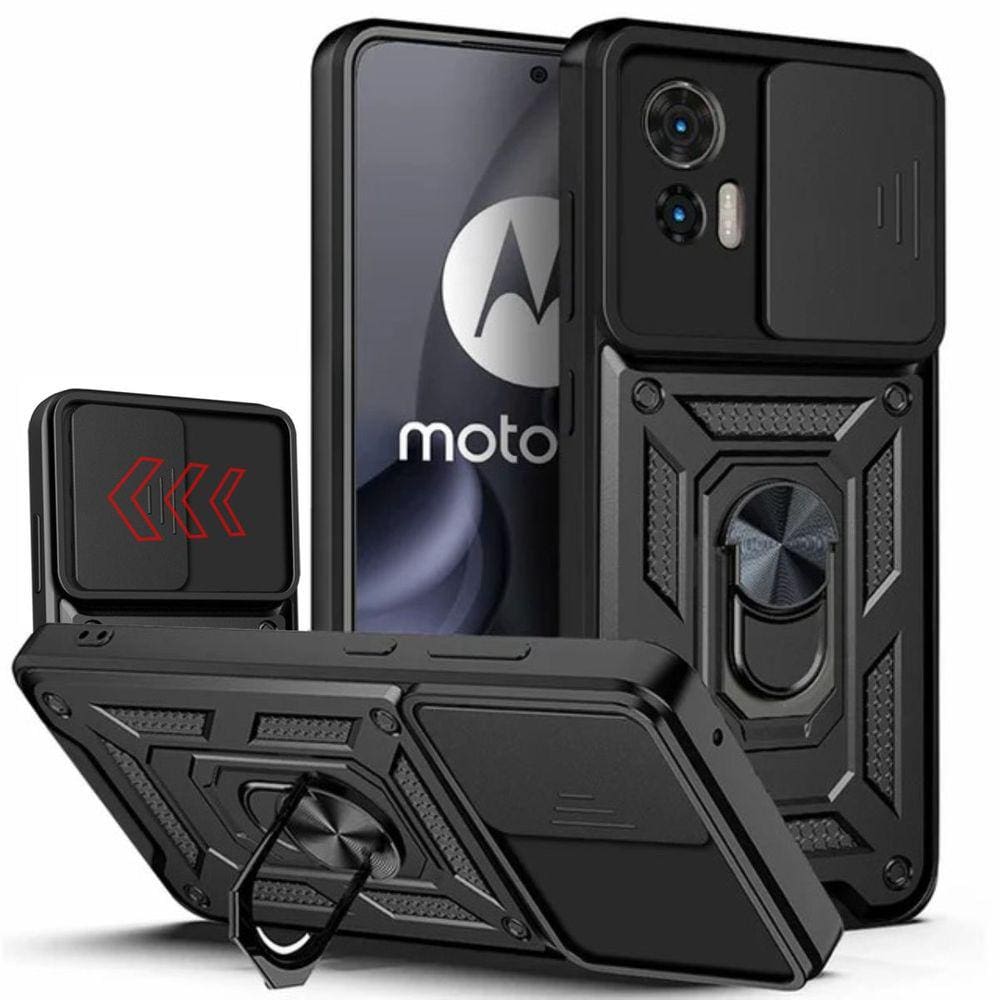 Capa Capinha Case para Motorola Moto Edge 30 Neo - Protetora Resistente Anti Impacto Queda Armadura Militar