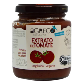 Kit 2X: Extrato de Tomate Orgânico Agreco 220g
