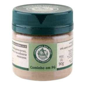 Kit 3X: Cominho em Pó Companhia das Ervas 90g