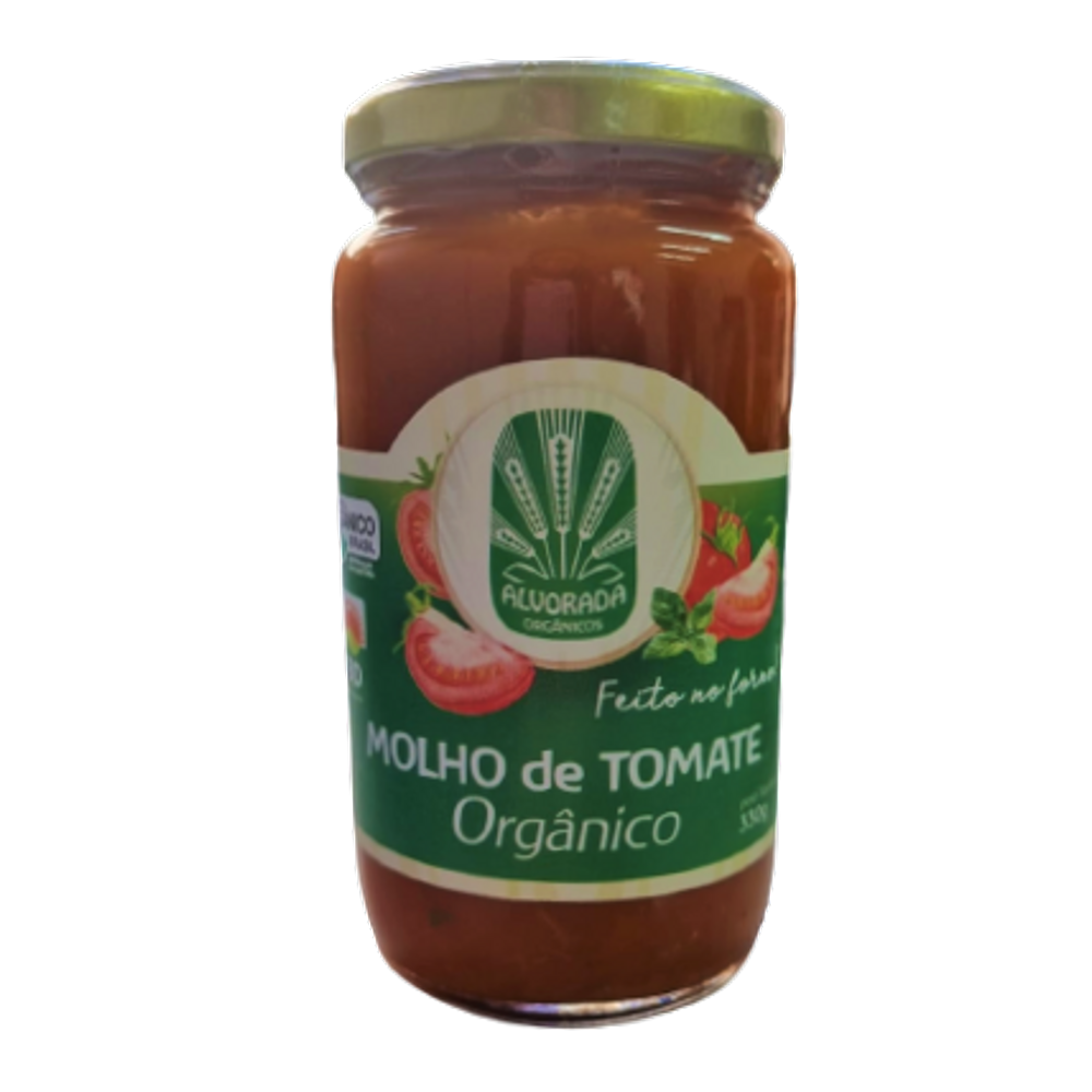 Molho de Tomate Orgânico Alvorada 330g
