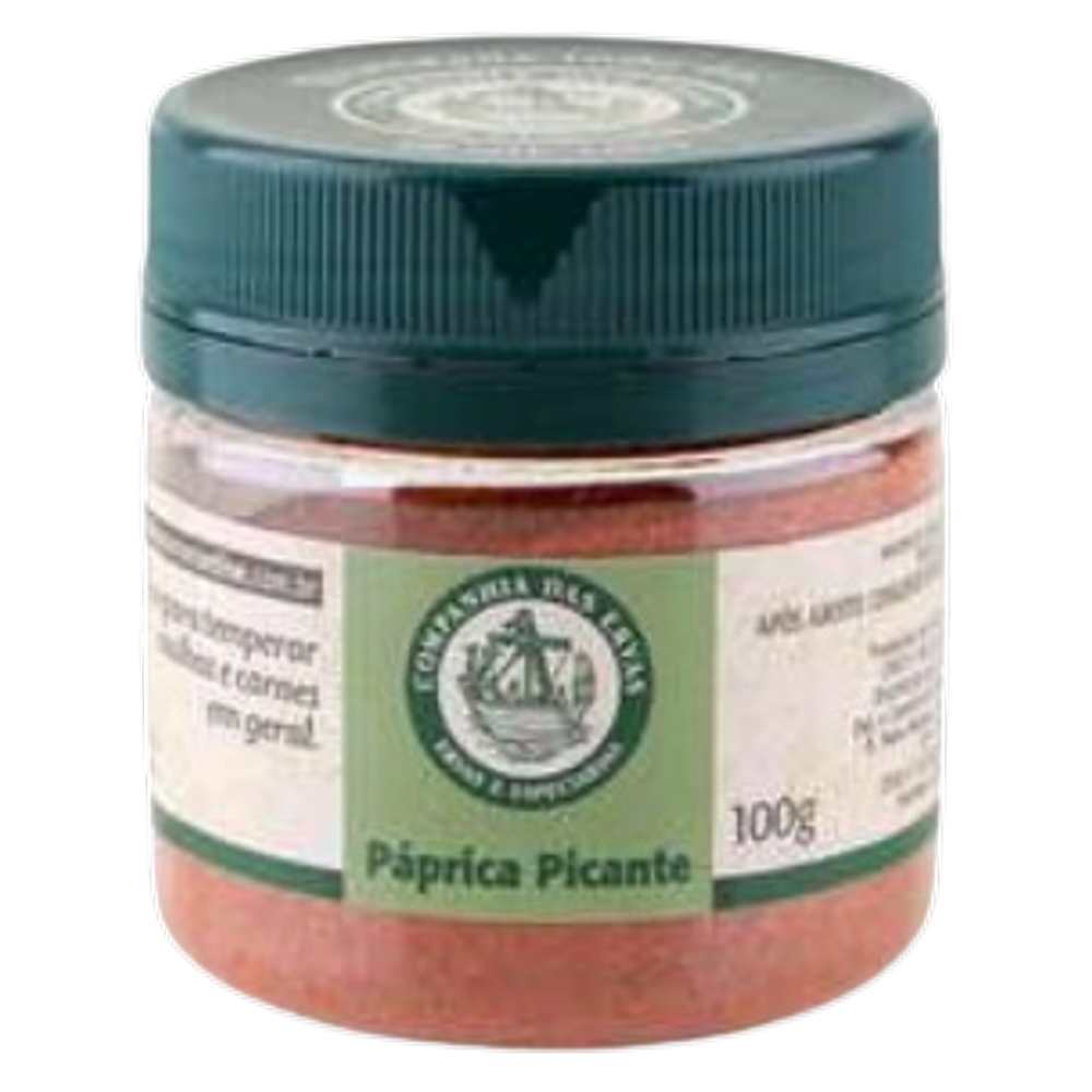 Kit 3X: Páprica Picante Companhia das Ervas 100g