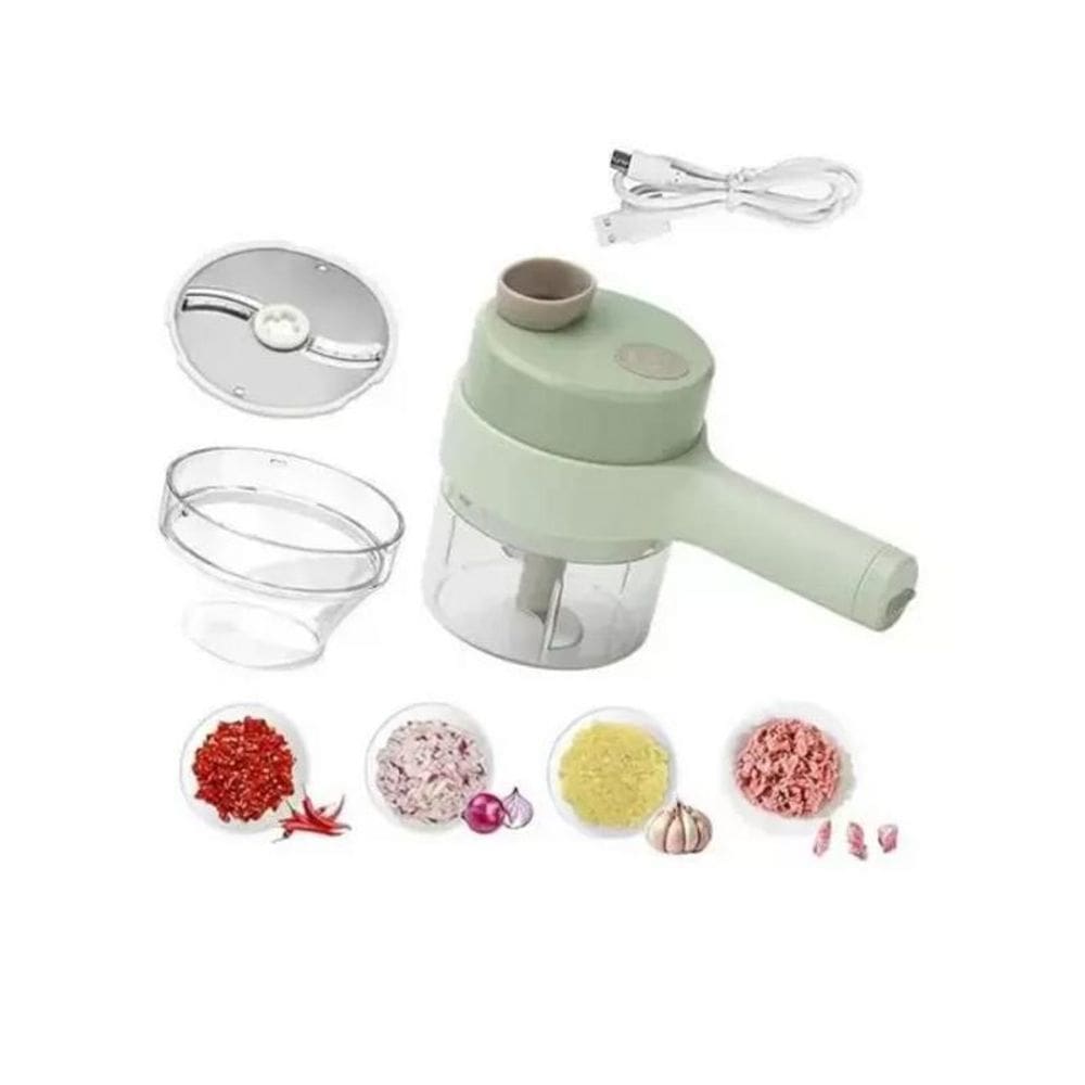 Mini Processador Alimentos Triturador Recarregável Usb