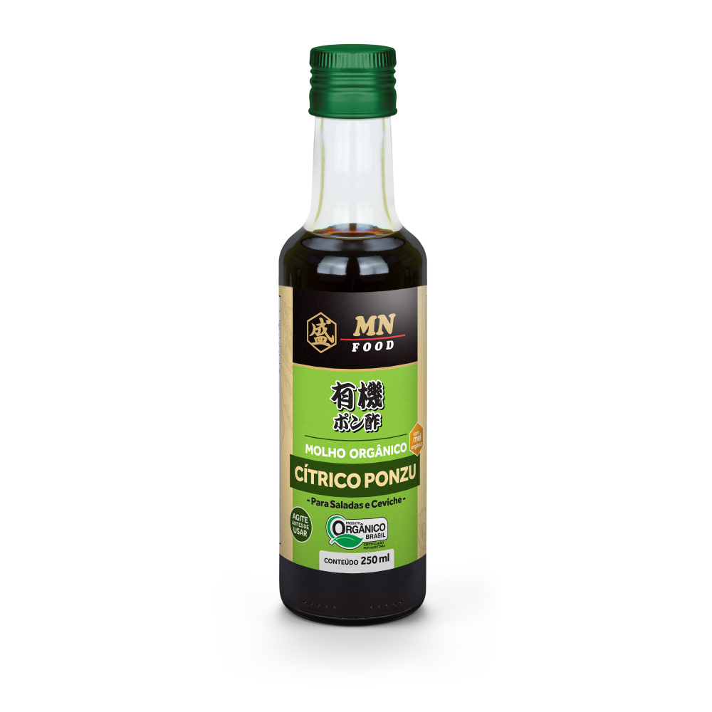 Kit 3X: Molho Tipo Ponzu Orgânico MN Food 250ml