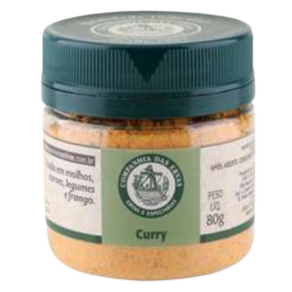 Kit 3X: Curry Companhia das Ervas 80g