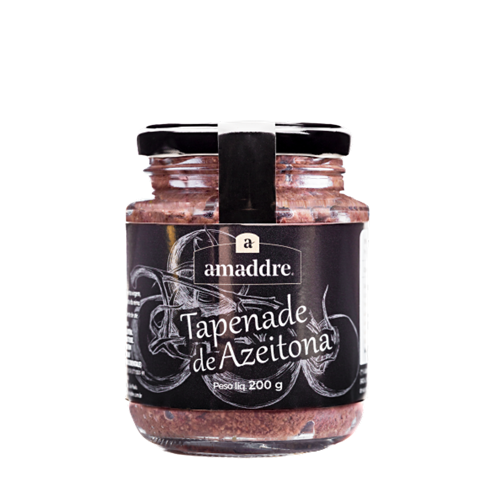 Tapenade de Azeitona Preta Artesanal Amaddre 200g