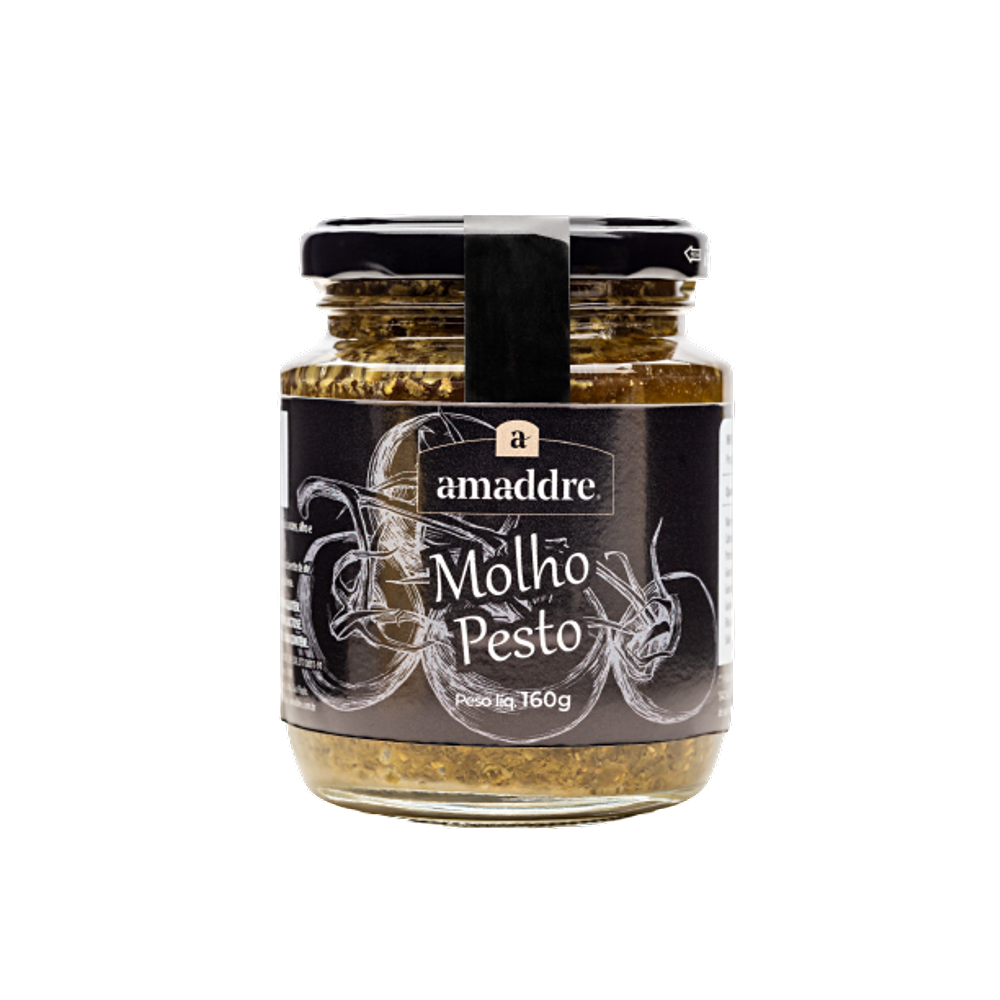 Kit 2X: Molho Pesto Artesanal Amaddre 160g