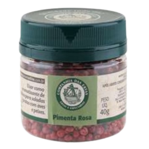 Kit 3X: Pimenta Rosa Companhia das Ervas 40g