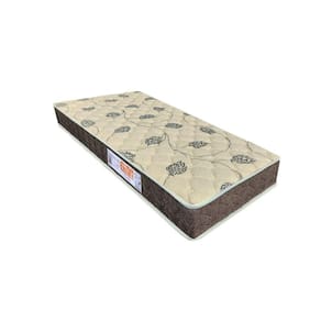 Colchão Solteiro Comfortpedic Line Espuma D28 Orthoflex 17x88x188cm Bege/Marrom
