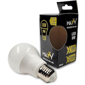 Kit 10 Lâmpadas Bulbo 9w Fria - Base E27 - Inmetro