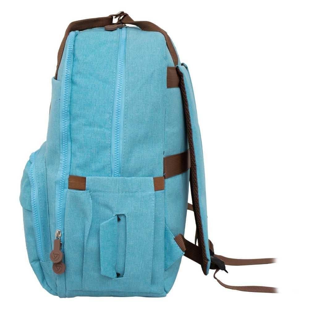 Mochila Maternidade Poliéster Azul Yins 20L