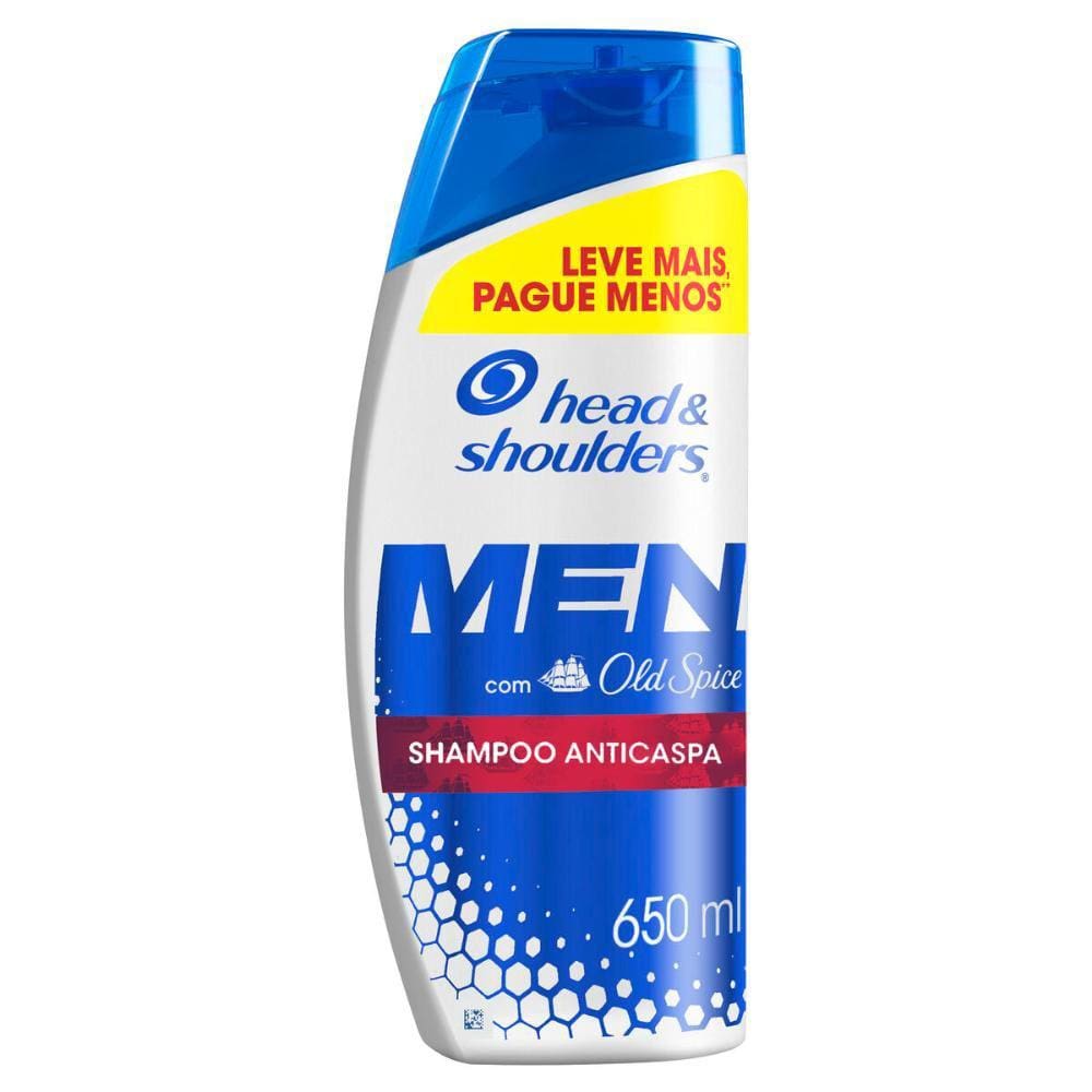 Shampoo Head & Shoulders Anticaspa com Old Spice 650ml