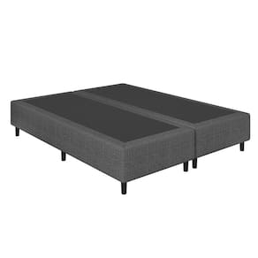 Base Box Queen Magnpetic 198x158cm Cairo Cinza Claro