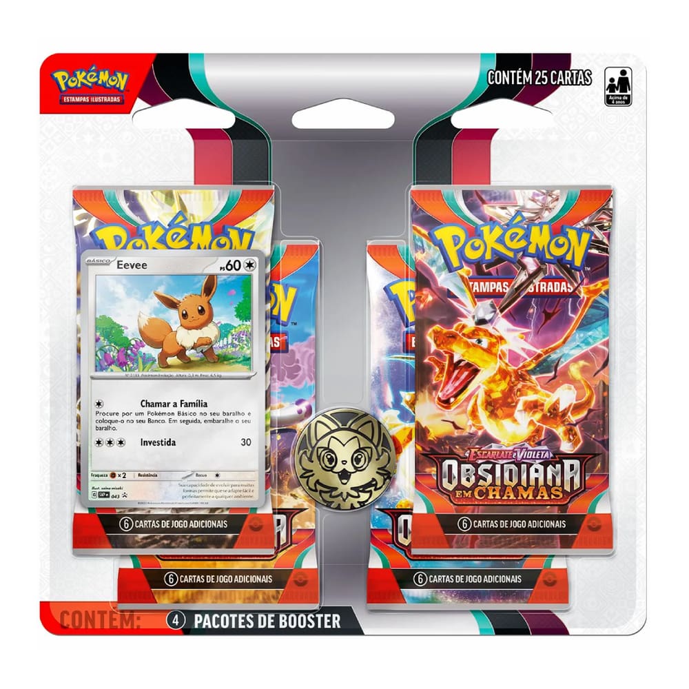 Conjunto de Pokémon Tipo Planta, Produto Masculino Pokémon Nunca Usado  73776166