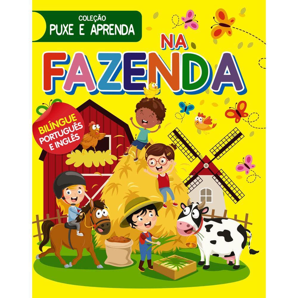 Coleção Puxe e Aprenda | Na Fazenda