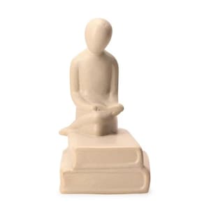 Escultura Pessoa em Ceramica 15744 20x10,5cm Mart