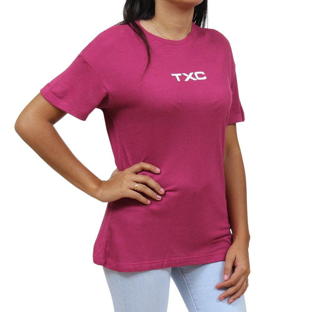 Camiseta Feminina Rosa TXC 33851