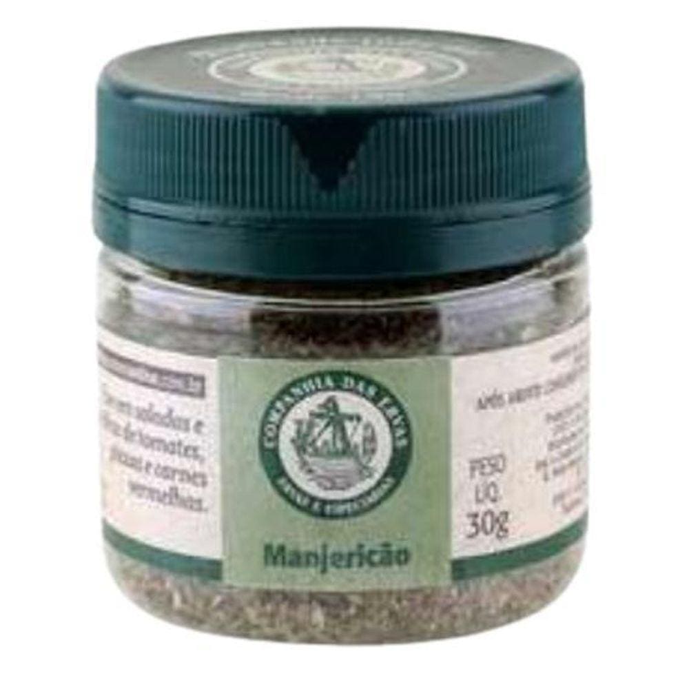 Kit 2X: Manjericão Companhia Das Ervas 30G