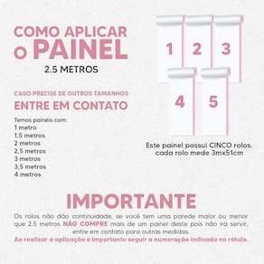 Papel De Parede Painel 3D Mármore Branco Vermelho 2,5M