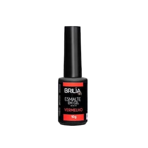 Brilia Nail Esmalte Vermelho 10G