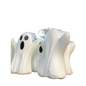 Fantasma Boo Decoração Halloween Plástico 32cm - 2 Unidades
