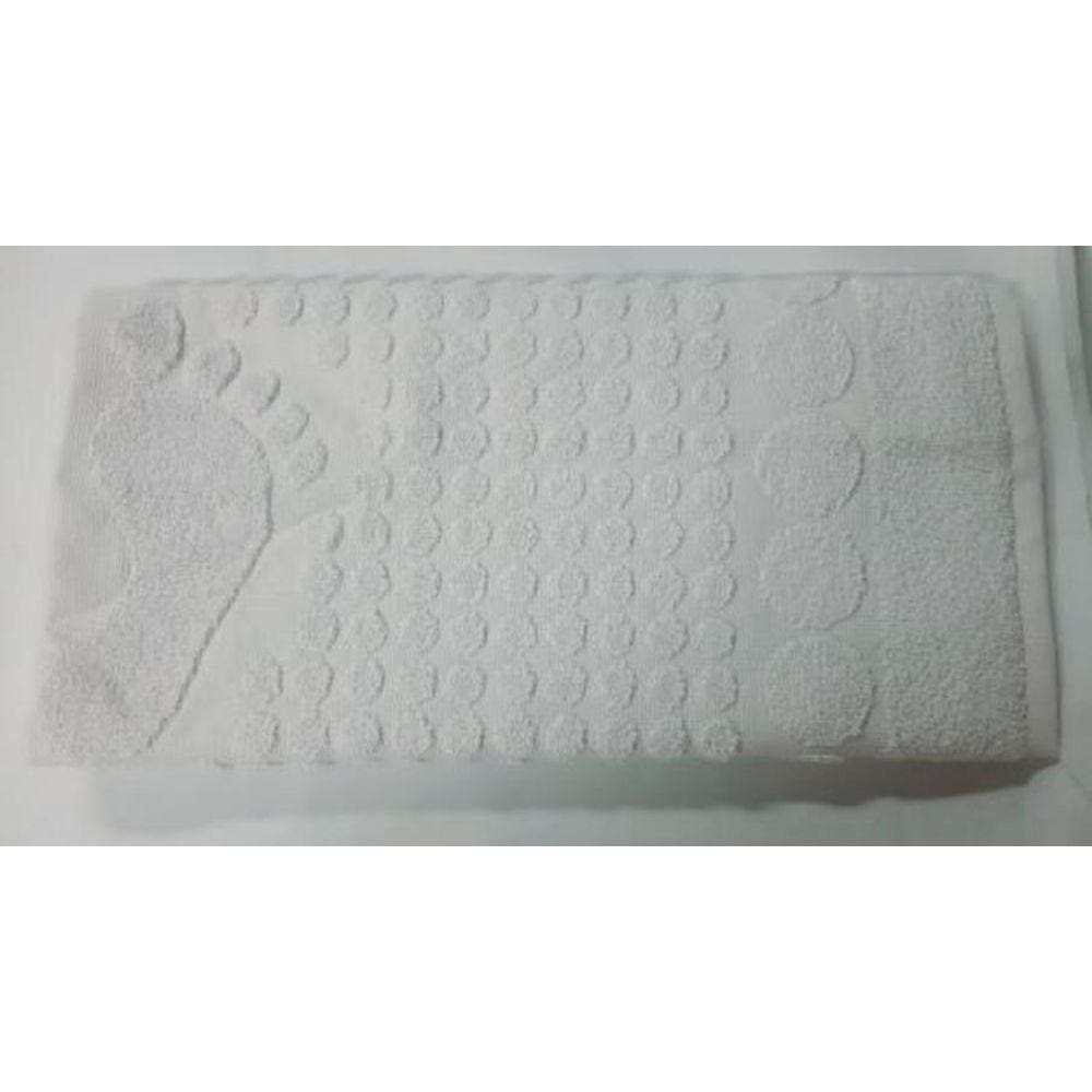 Toalha Piso Antiderrapante Linha Madison Cor: Branco