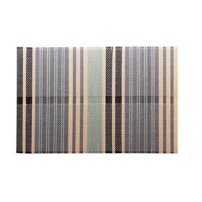 Lugar Americano Bambu Listrado 45x30 Cm - Lyor