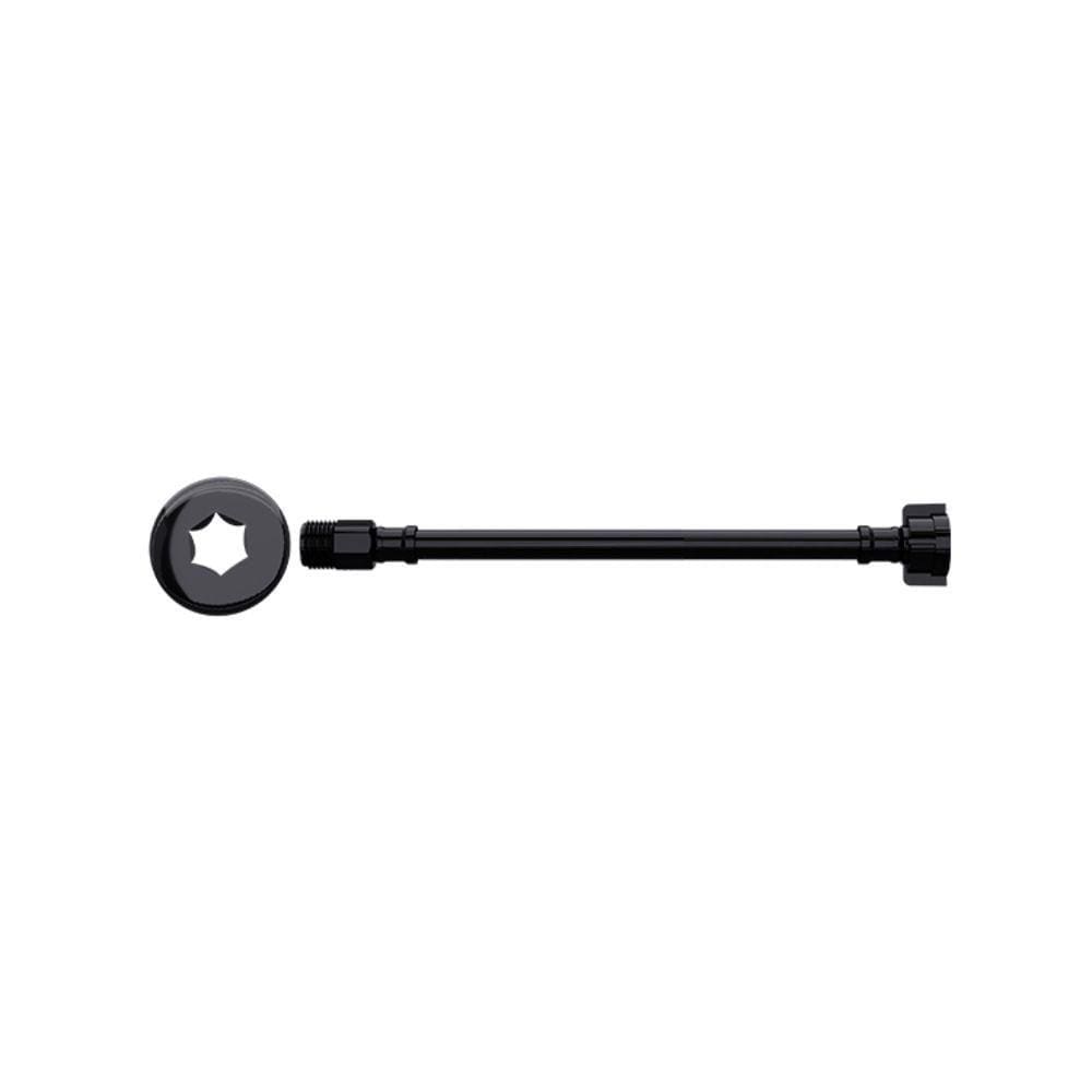 Ligação Flexível Para Água Blukit PVC Black 60cm MxF 1/2