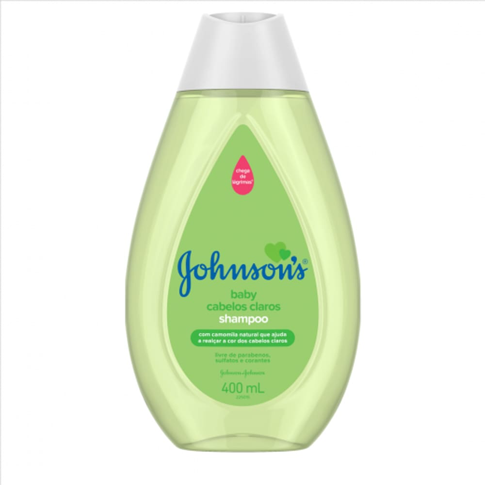 Shampoo Johnson`s Baby Cabelos Claros 400ml