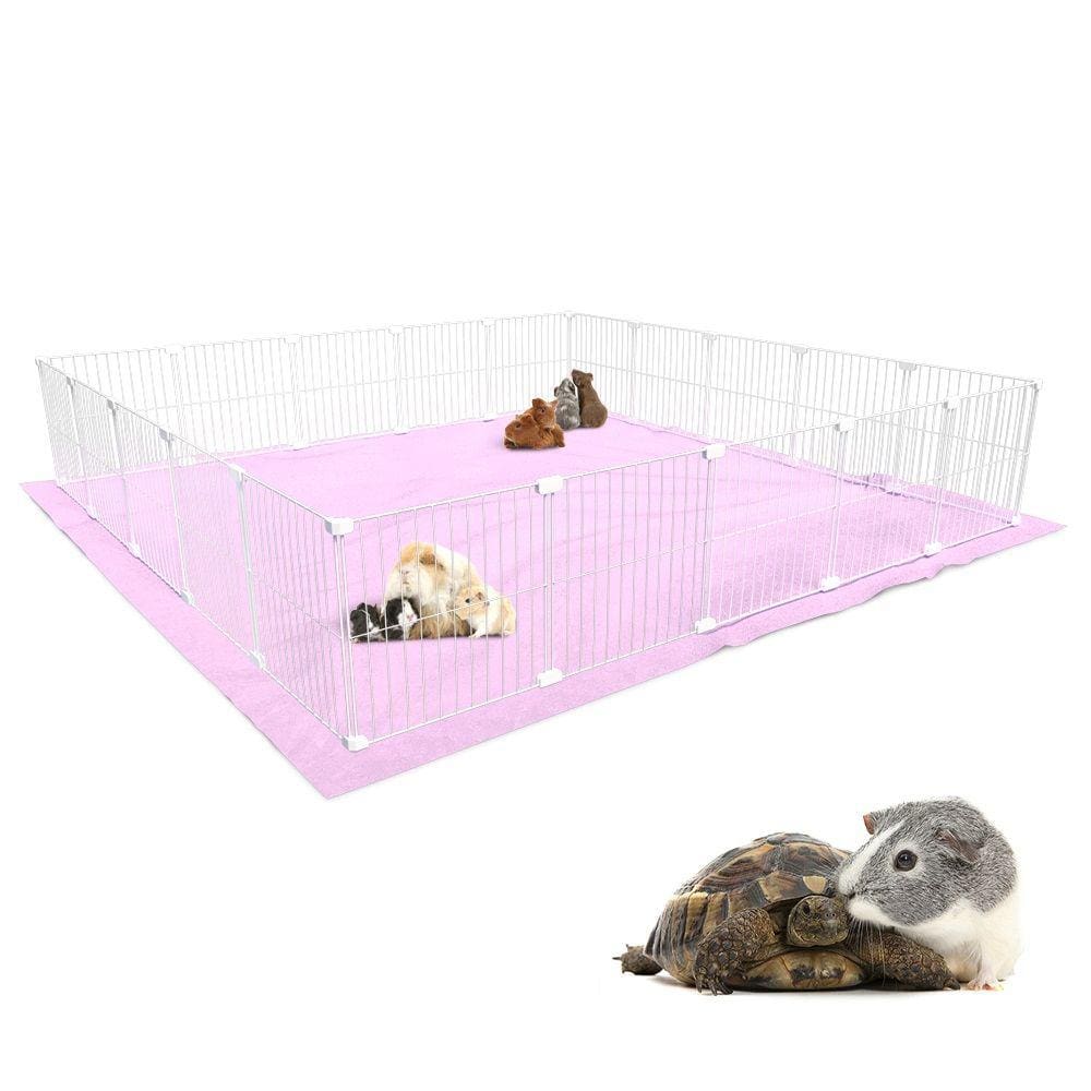 Cercado para Porquinho da Índia Hamster Twister 150x150 com Soft Malha Estreita 2,5x15cm Aramado Pet