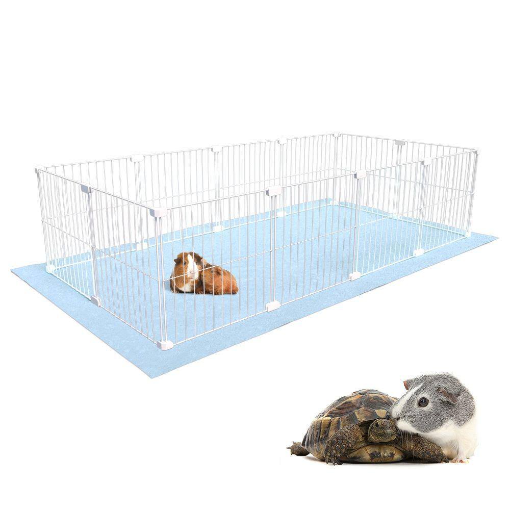 Cercado para Porquinho da Índia Hamster Twister 60x120 com Soft Malha Estreita 2,5x15cm Aramado Pet