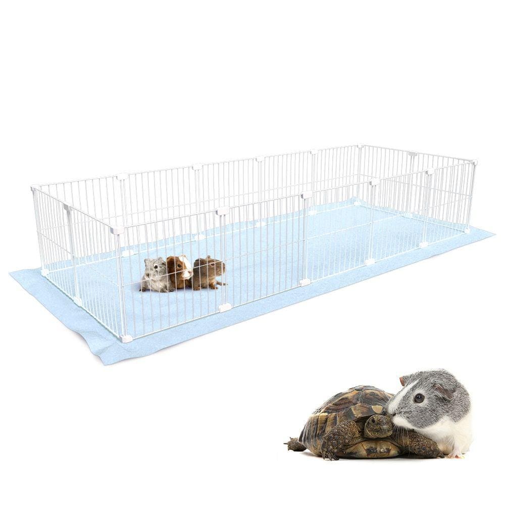 Cercado para Porquinho da Índia Hamster Twister 60x150 com Soft Malha Estreita 2,5x15cm Aramado Pet