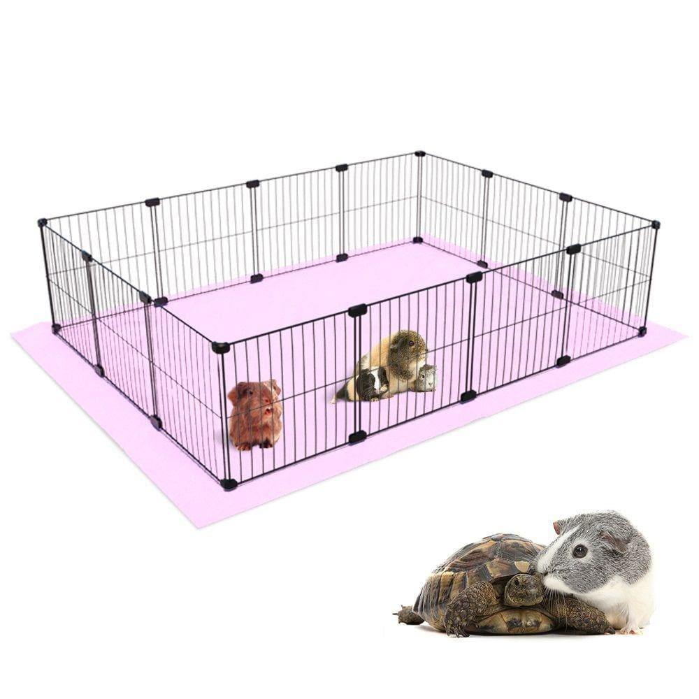 Cercado para Porquinho da Índia Hamster Twister 90x120 com Soft Malha Estreita 2,5x15cm Aramado Pet