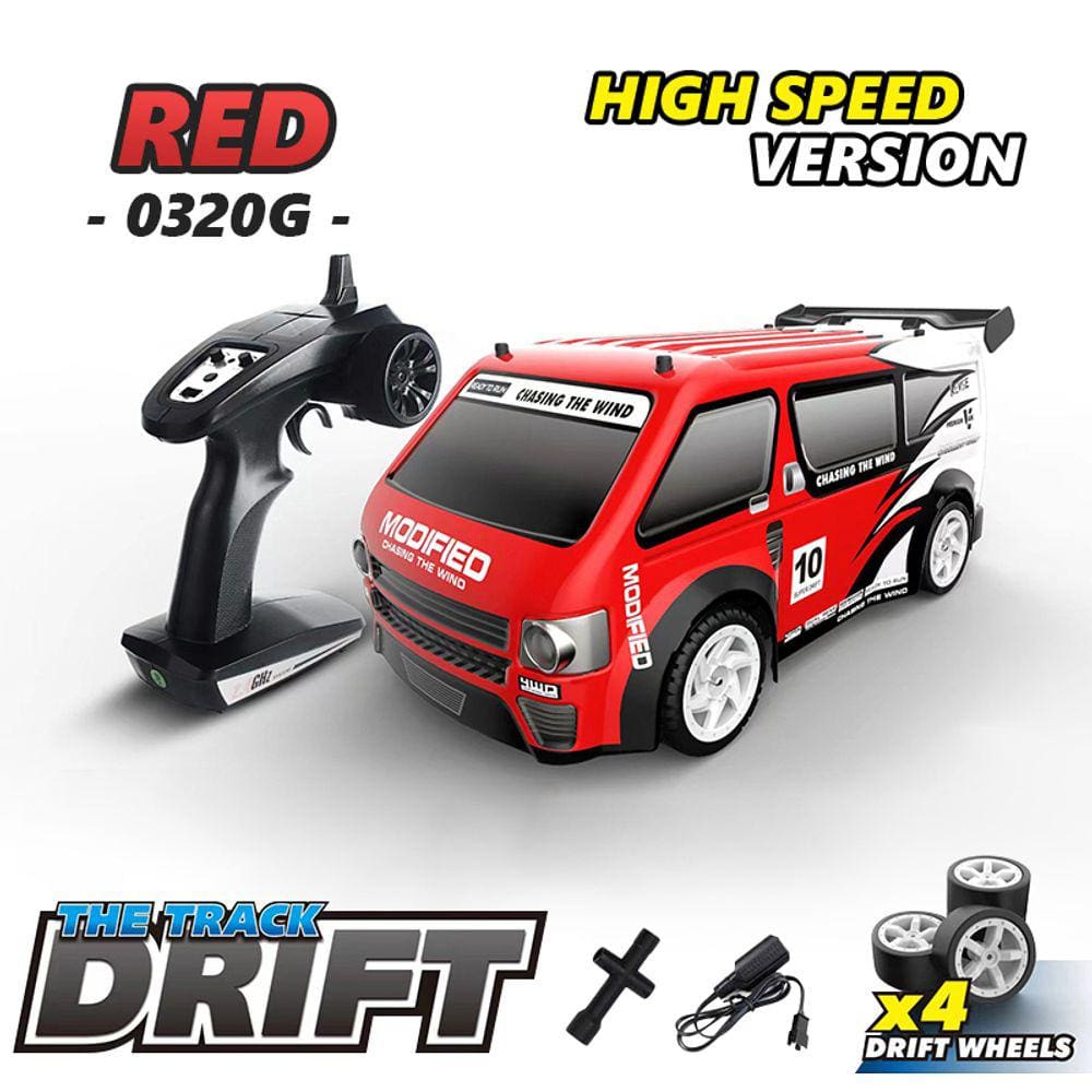 Carrinho de controle remoto de drift barato, extra