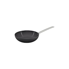 Wok Churrasco Tramontina Em Alumínio Anodizado Com Cabo De Aço Inox 24 Cm 2,2 L Tramontina