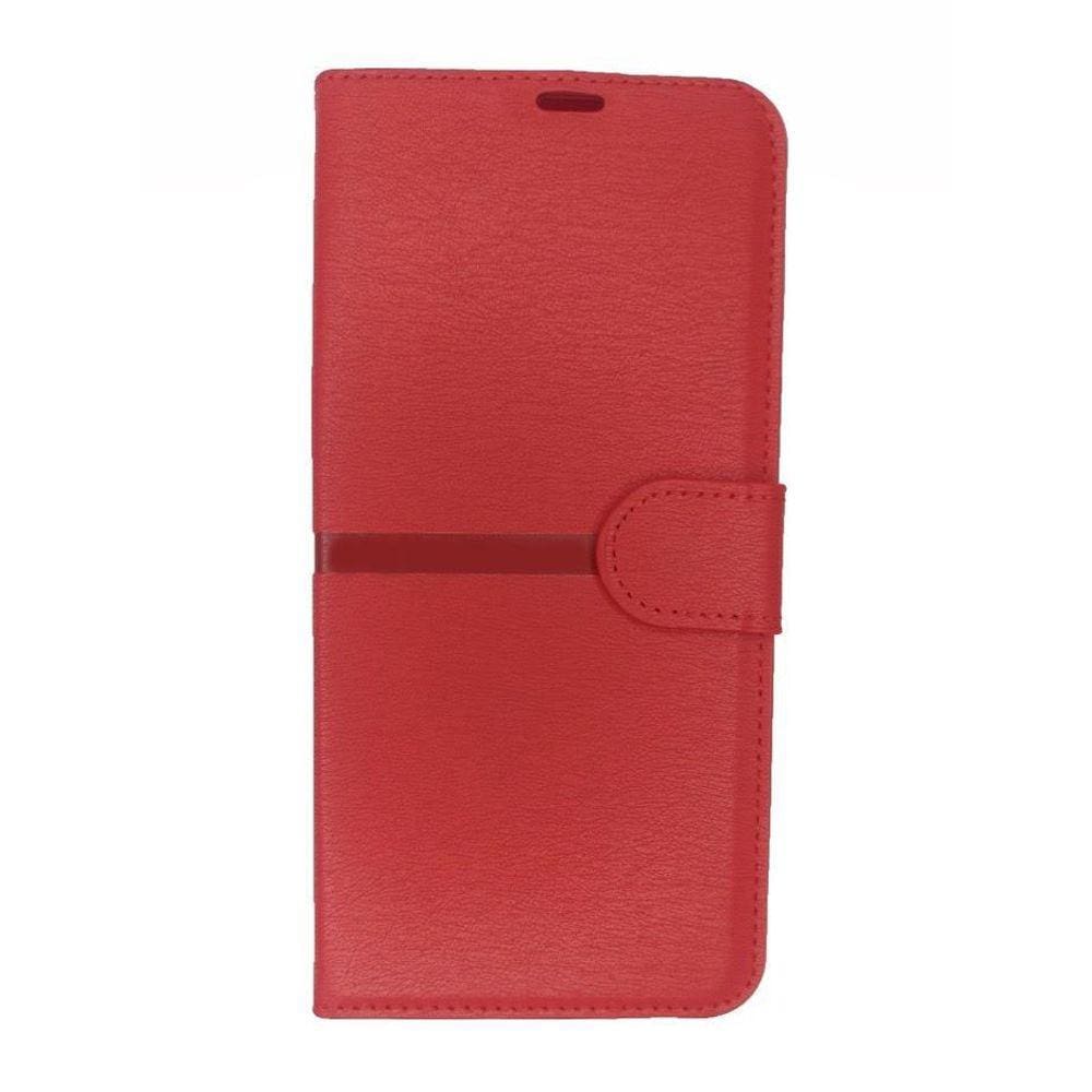 Capa Carteira Para Samsung A25 Tela 6.44 Vermelho