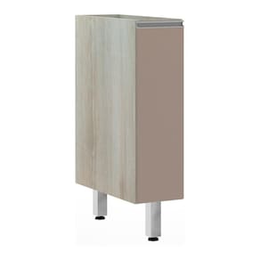 Balcão Sem Tampo 20cm Lis Legno Crem e Connect