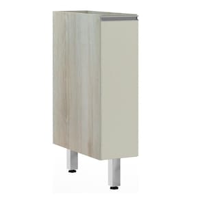 Balcão Sem Tampo 20cm Lis Legno Crem e Kashmir
