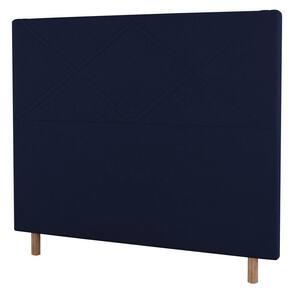Cabeceira Cama Box Casal Cairo 140cm Azul Marinho - Abmaza