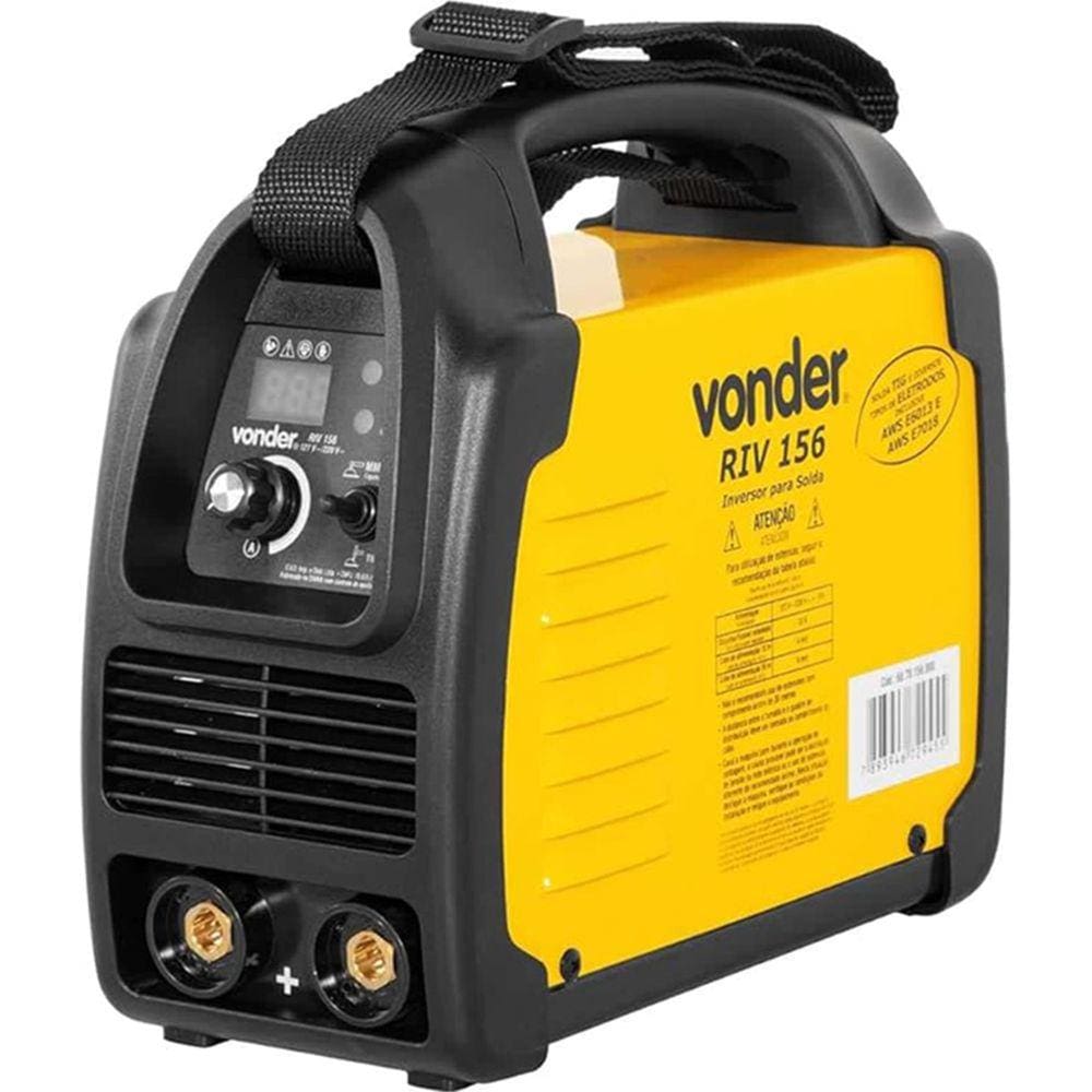 Inversor Solda C/ Eletrodo E Tig, 150 A, Riv 156 Mono Vonder