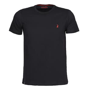 Camiseta Masculina Preta Básica Austin Western 25058