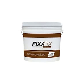 Cola para Piso Vinílico 1kg Fixa FIX Bello Piso Branco